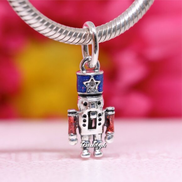 Pandora Sterling Silver Nutcracker Dangle Charm 793583C01 NEW 2024 - Picture 2 of 5